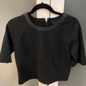 Black Crop Top